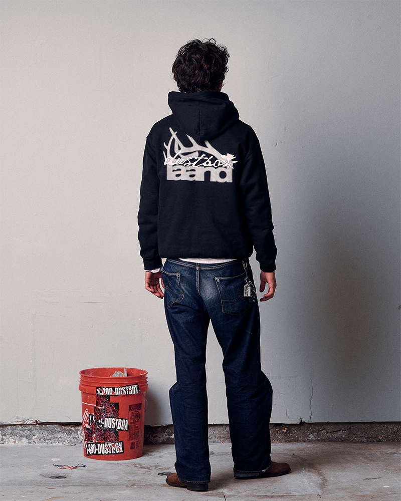dustbox SW HOODIE XXL❶ENTH※10-FEET※SiM laand x Dustbox [hoodie] – Laand